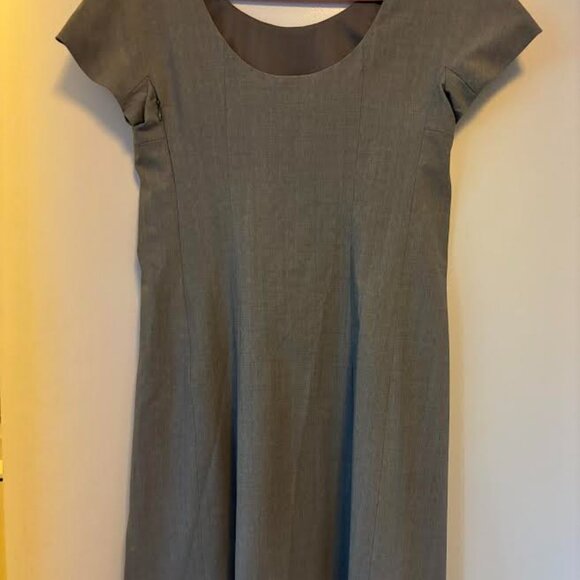 Theory Gray Shift Dress - Picture 3 of 3